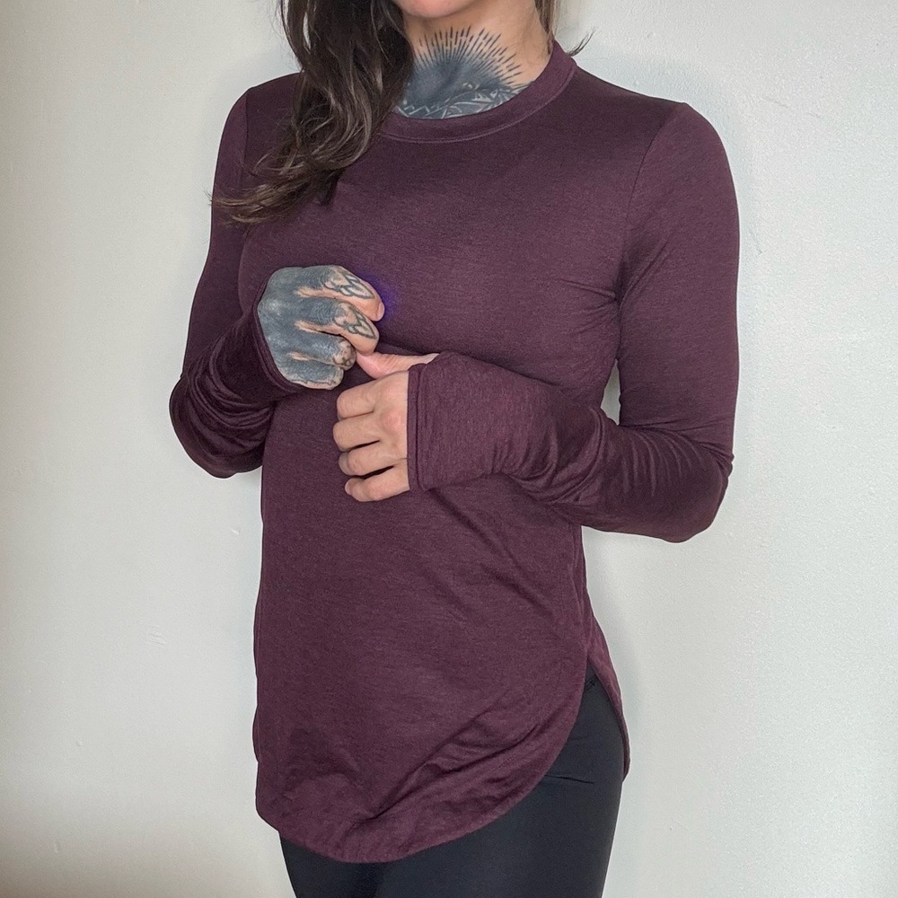 Athleta Uptempo top in Auberge Heather, size xxs